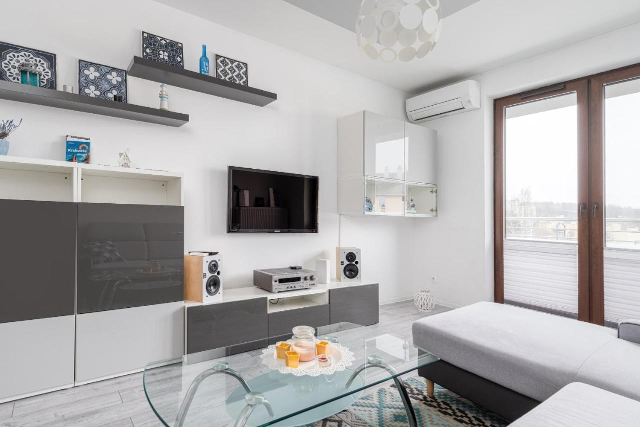 Chill Apartment - Ludwika Rydygiera Krakow Luaran gambar